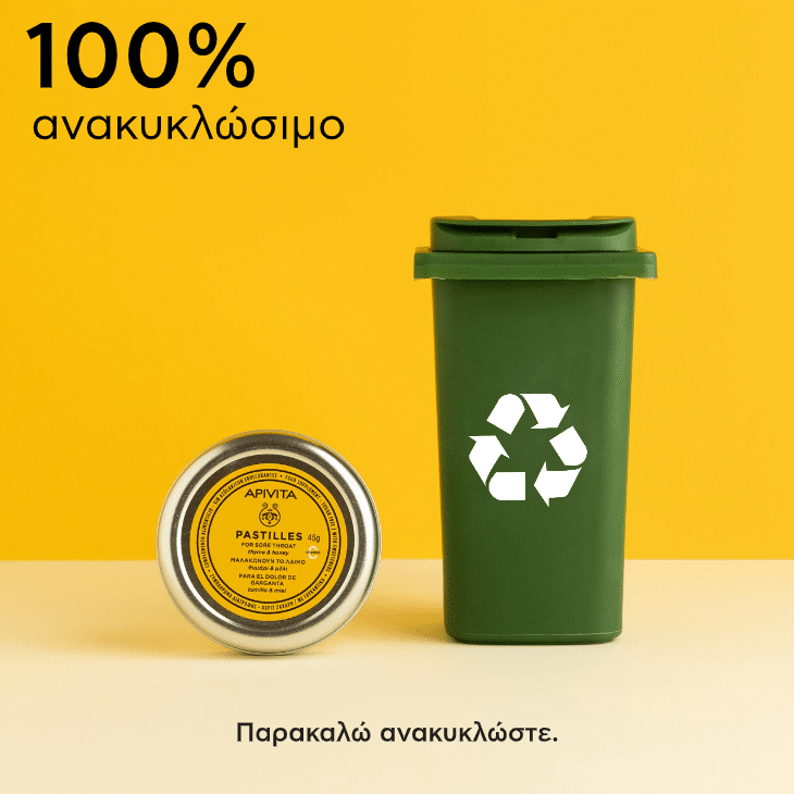 APIVITA - Παστίλιες με Θυμάρι & Μέλι - 45gr